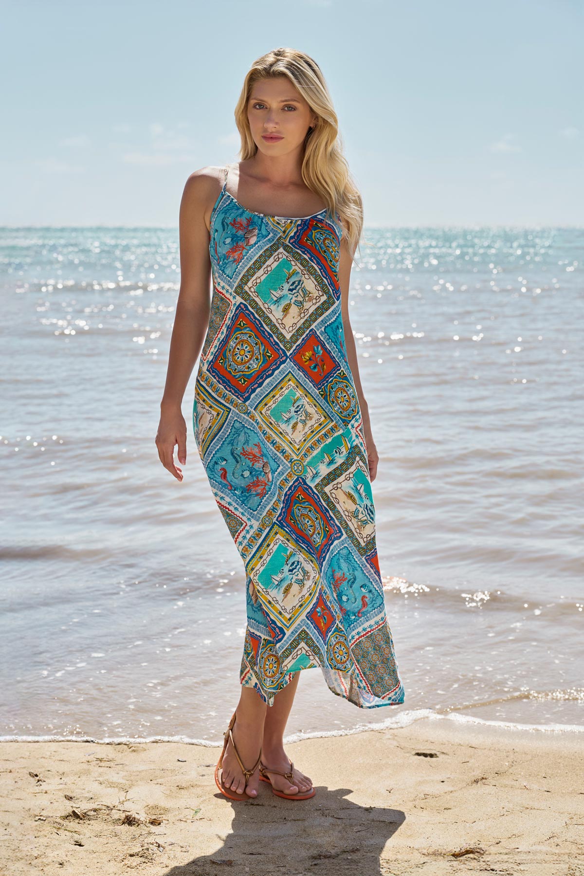 Miraclesuit Coral Casino miracle by Beach Dress in Coral Casino