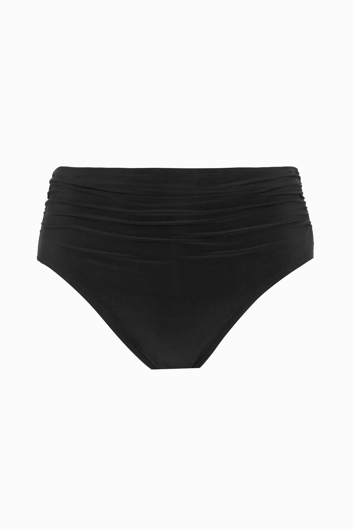 Miraclesuit Black Magicsuit Shirred Jersey Swim Bottom