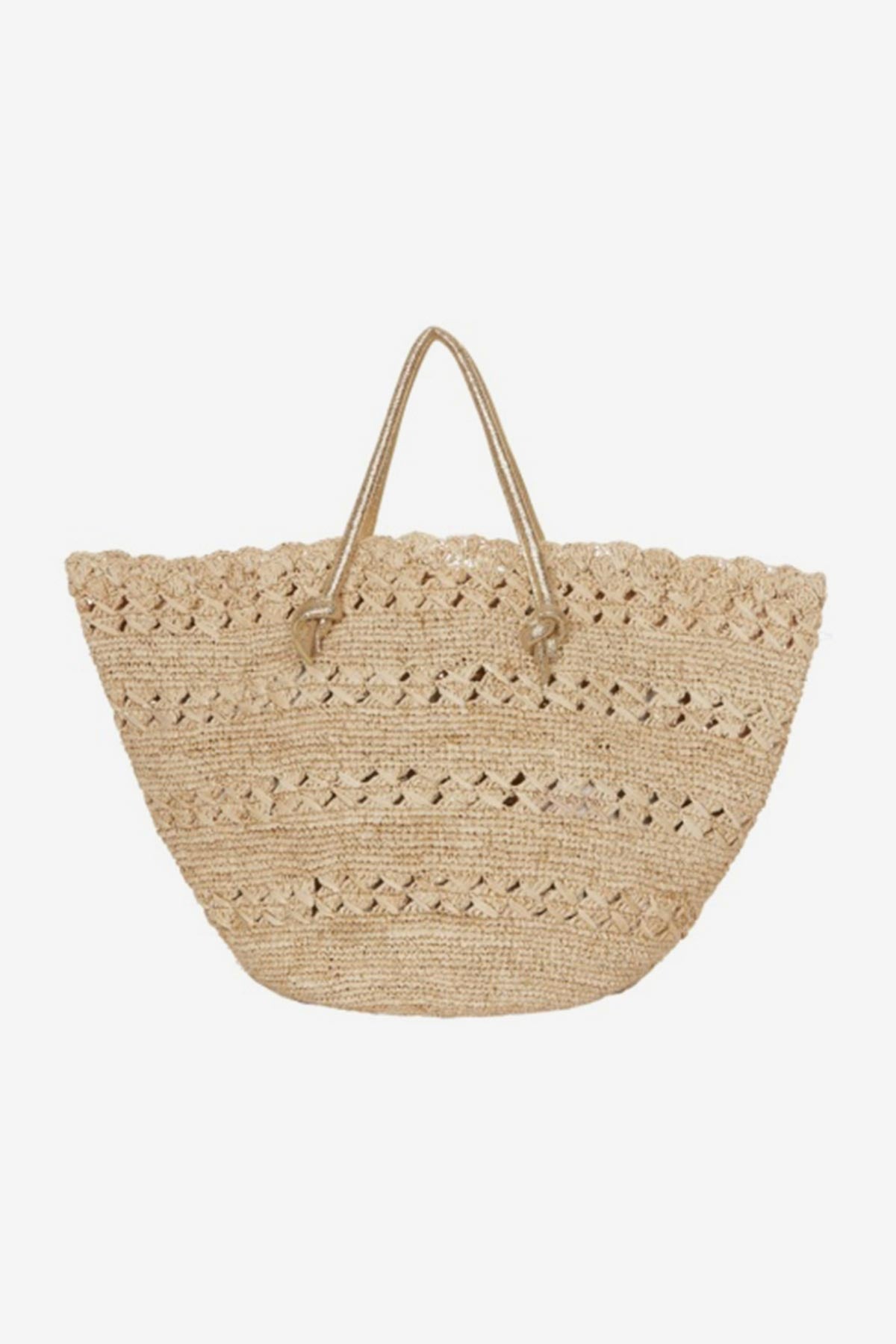 Miraclesuit Natural/Gold Florabella Salerno Tote Bag in Natural/Gold
