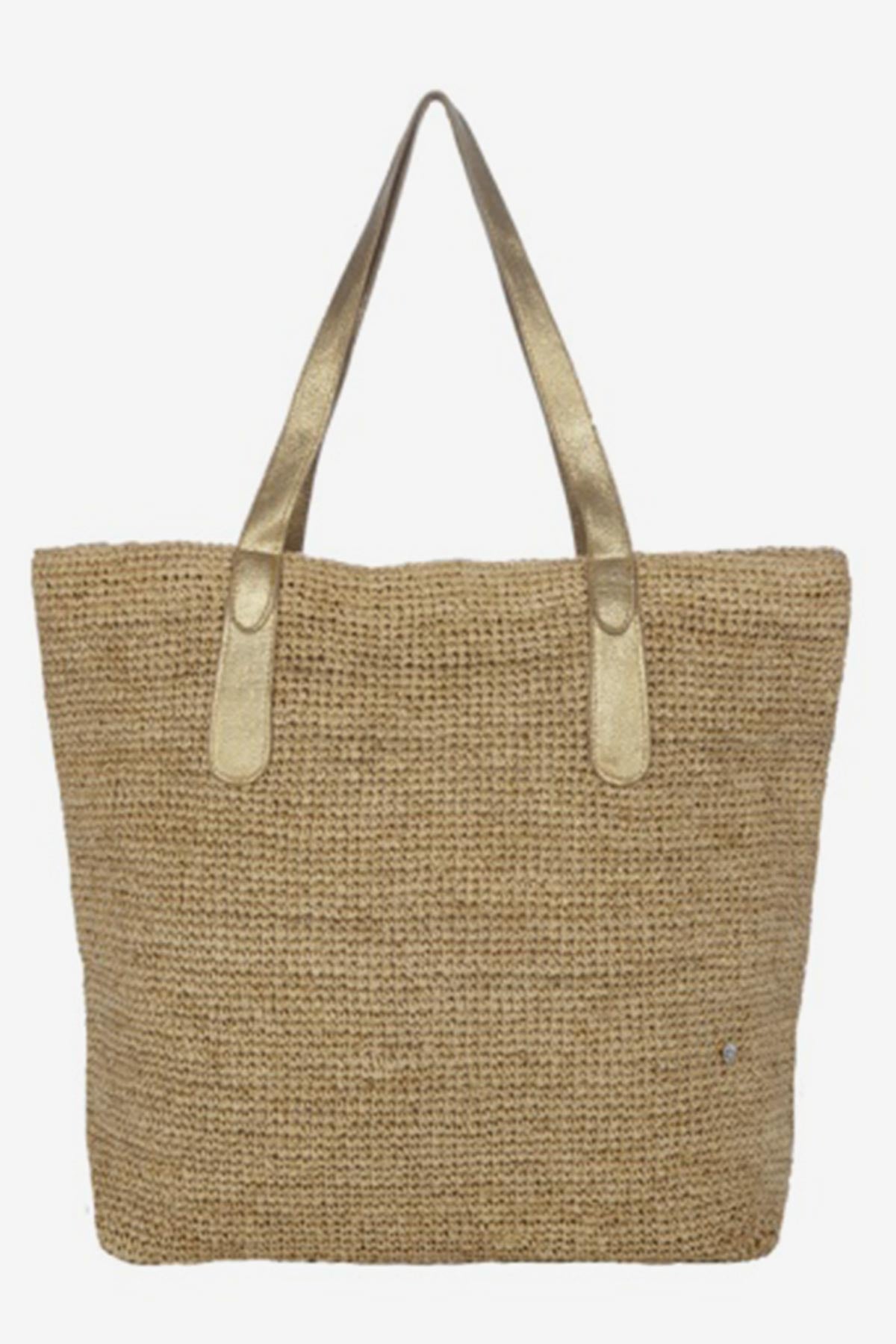 Miraclesuit Natural/Gold Florabella Sedona Lux Tote Bag in Natural/Gold