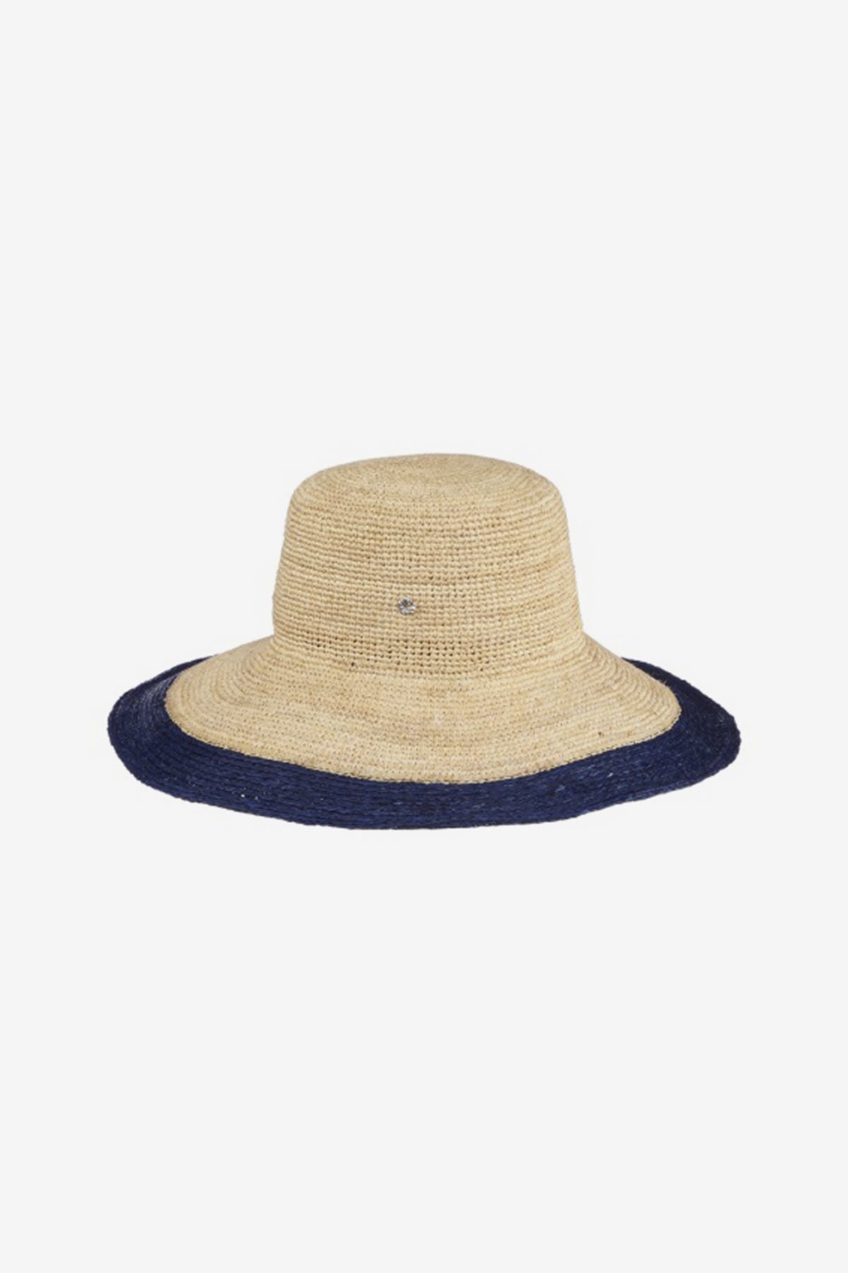Miraclesuit Navy Florabella Lucia Standard Brim Hat in Navy