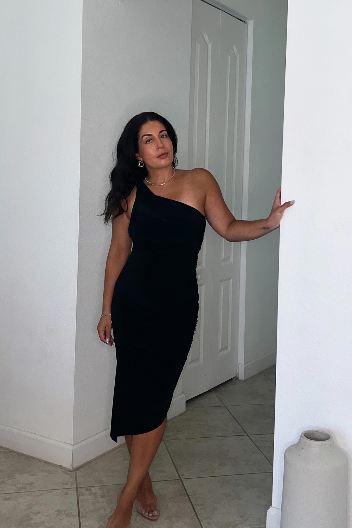 Miraclesuit Black Body by Jeni Shaping Dress in Black