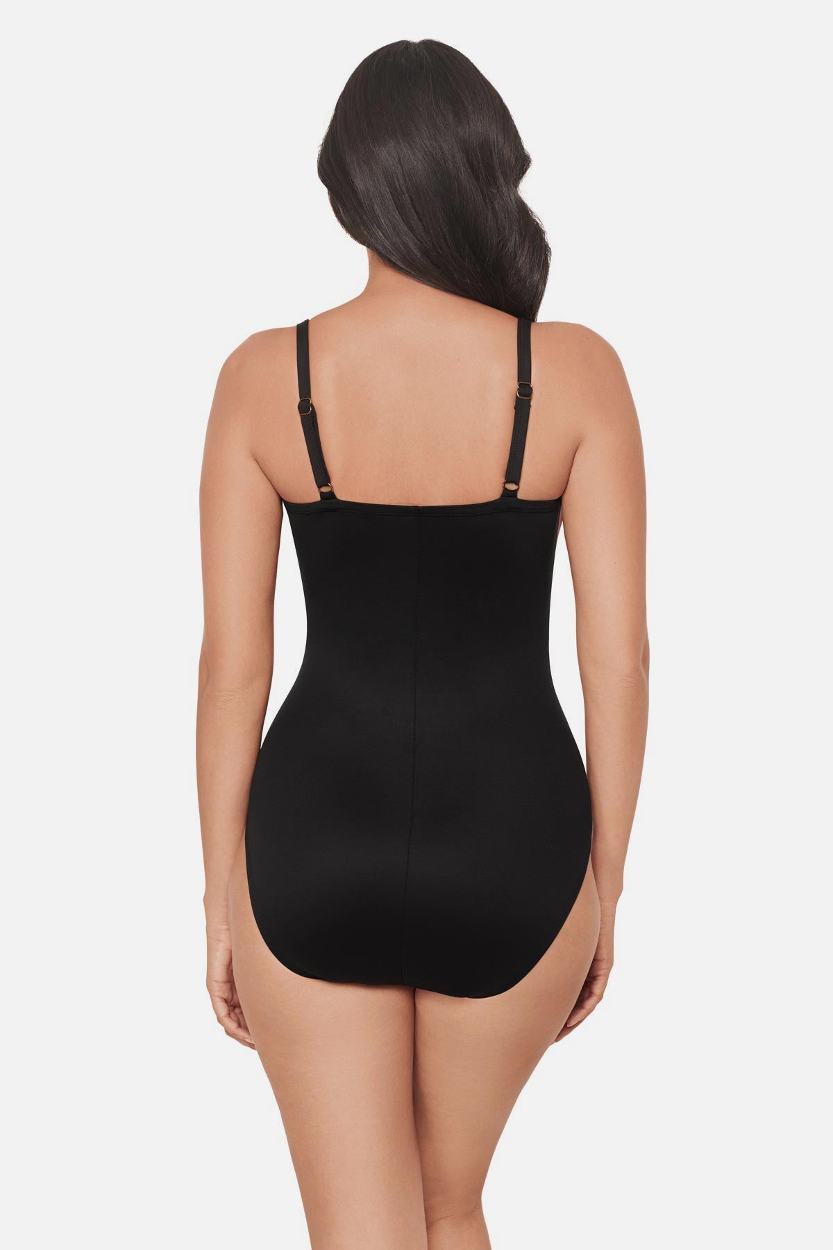 Miraclesuit Black/Multi Starr One Piece in Petali Rosa