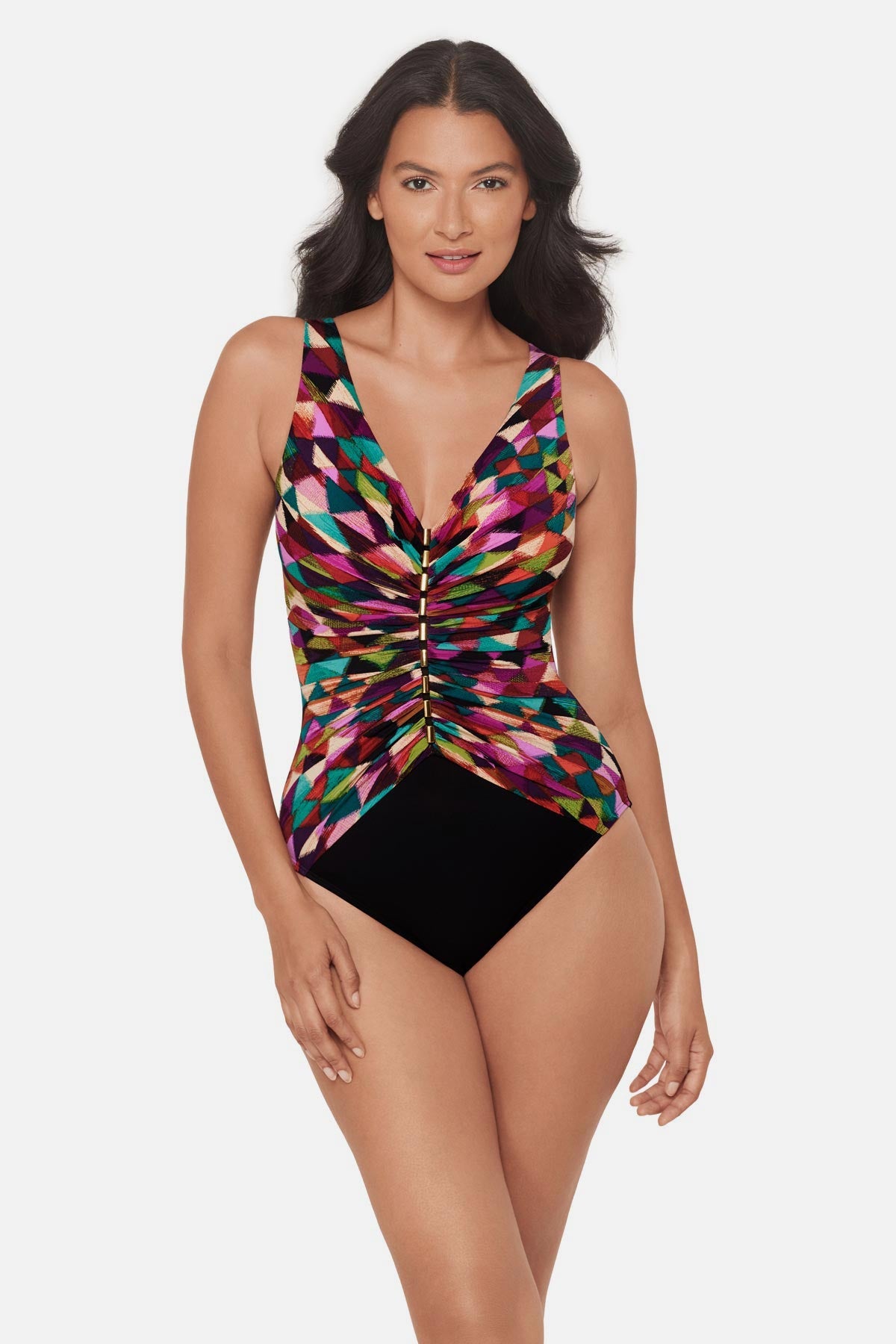 Miraclesuit Multi Charmer One Piece in Farfalle