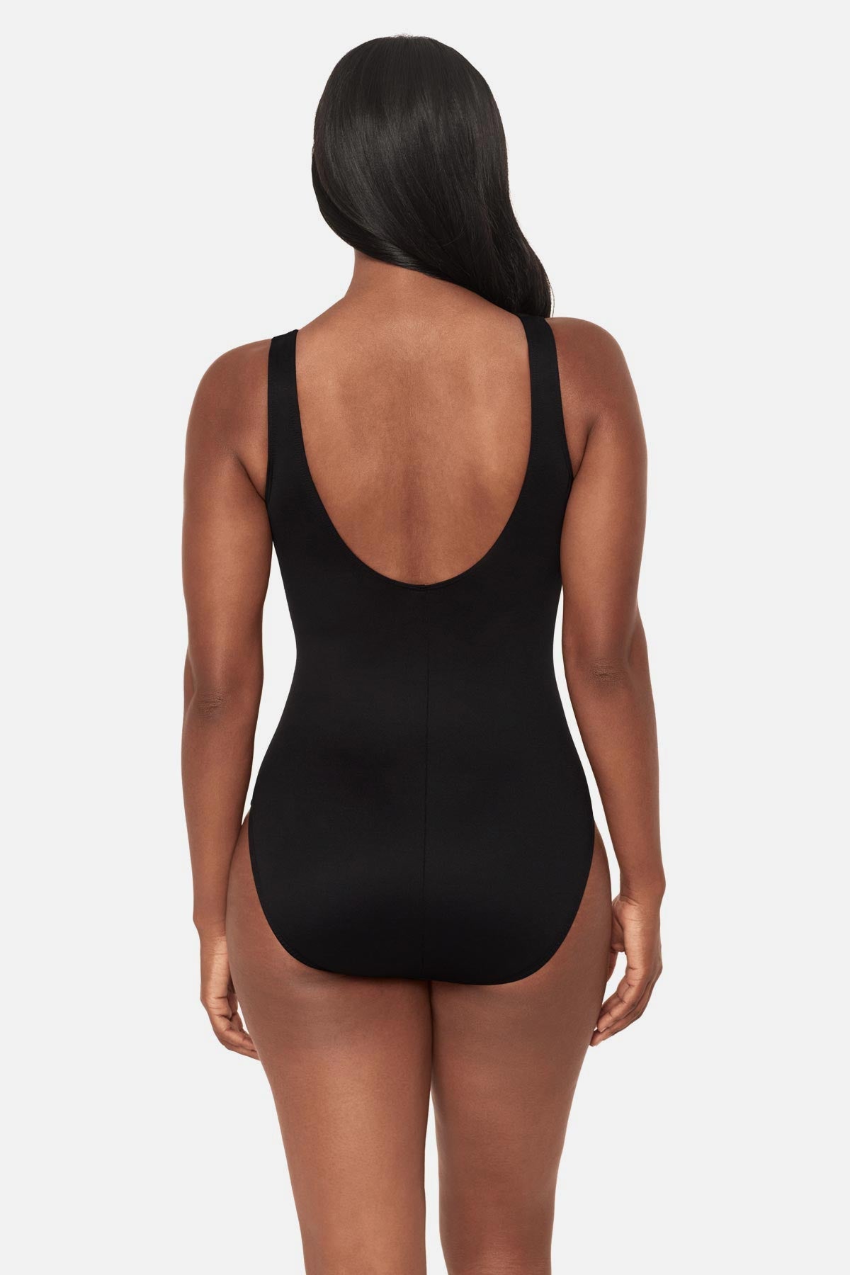 Miraclesuit Black/Multi Regatta One Piece in Steel Magnolias