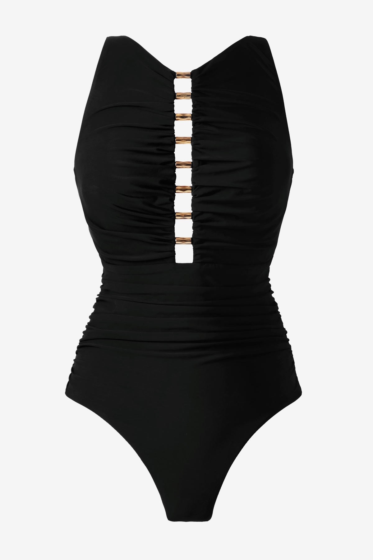 Miraclesuit Black Swizzle One Piece