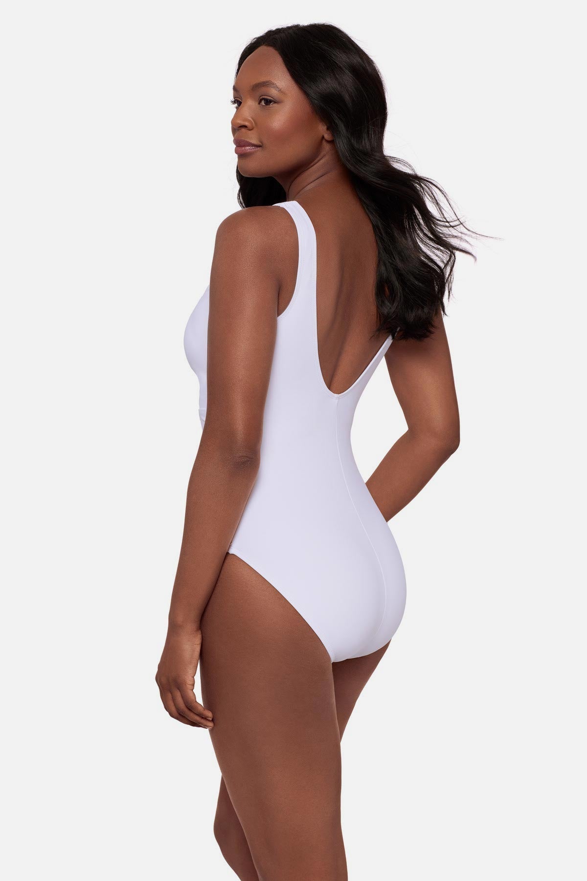 Miraclesuit Black Swizzle One Piece