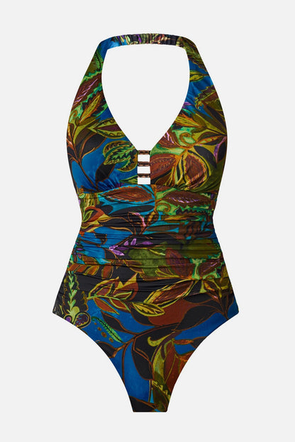 Miraclesuit Blue/Multi Theia One Piece in Amazonia