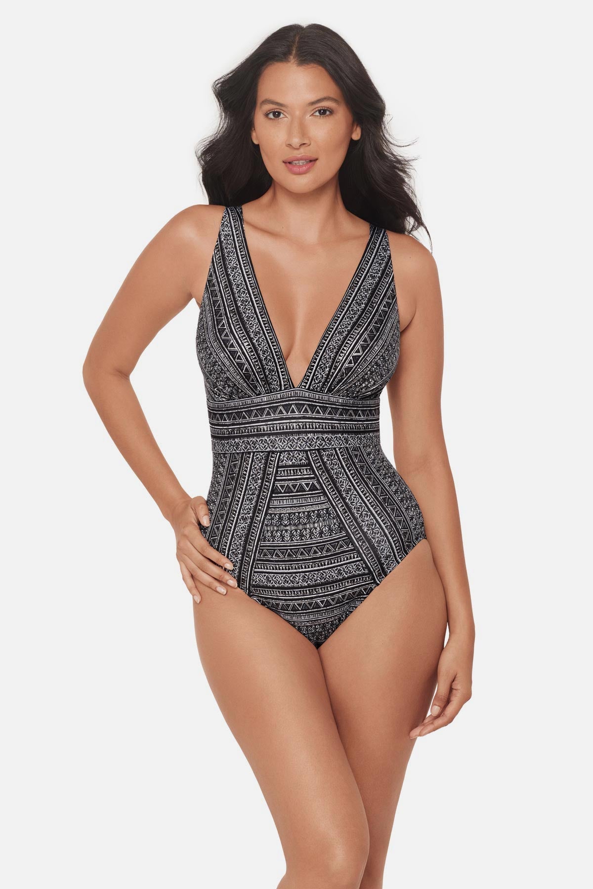 Miraclesuit Black/White Odyssey One Piece in Elysium