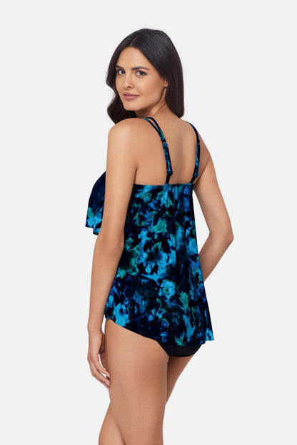 Miraclesuit Blue/Multi Magicsuit Gracie Tankini Top in Mashup