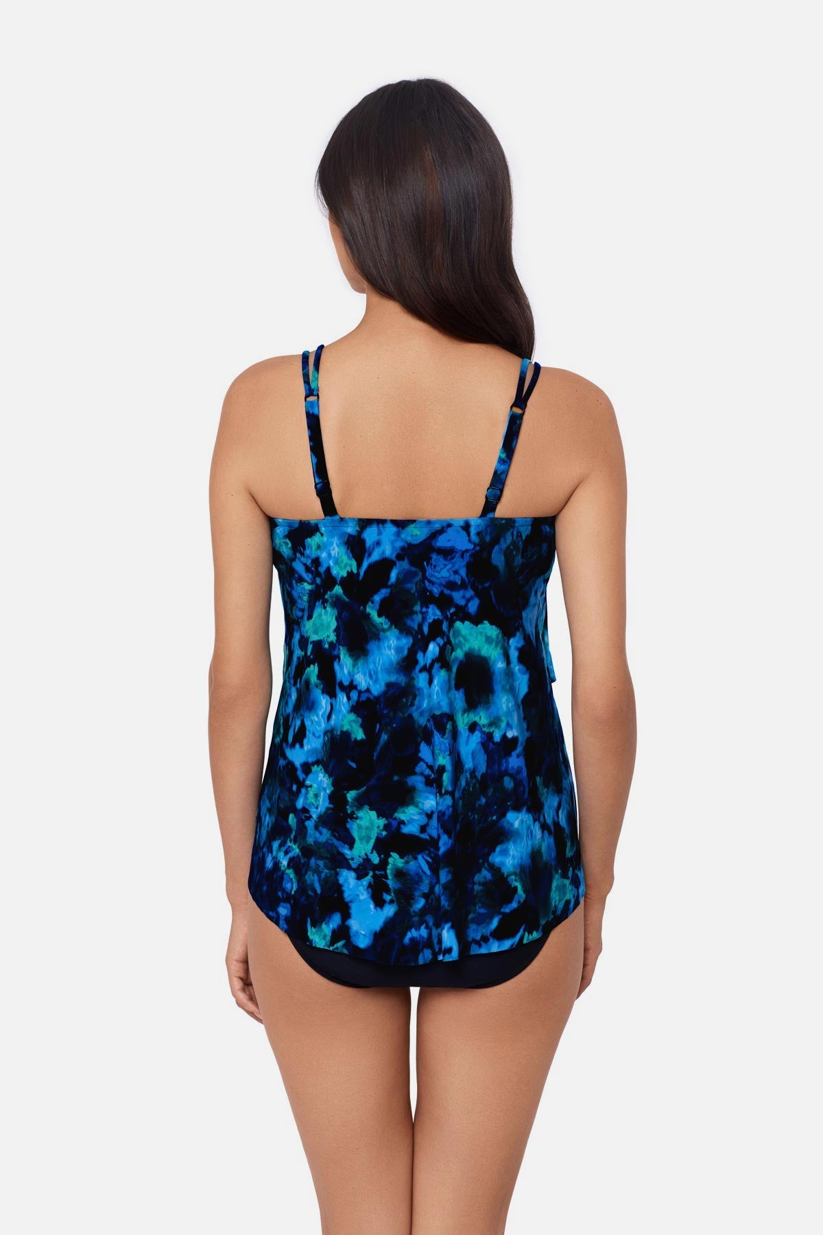 Miraclesuit Blue/Multi Magicsuit Gracie Tankini Top in Mashup