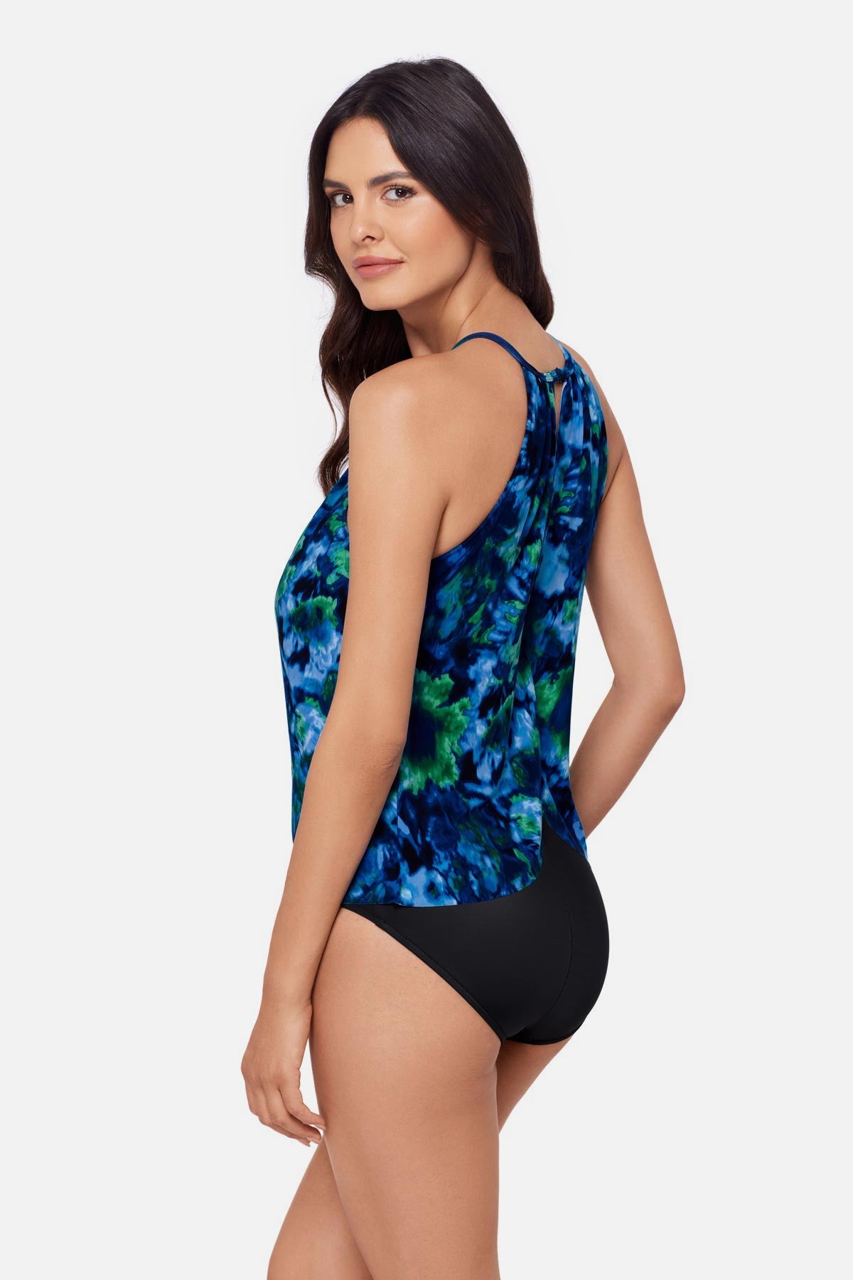 Miraclesuit Blue/Multi Magicsuit Aubrey One Piece in Mashup