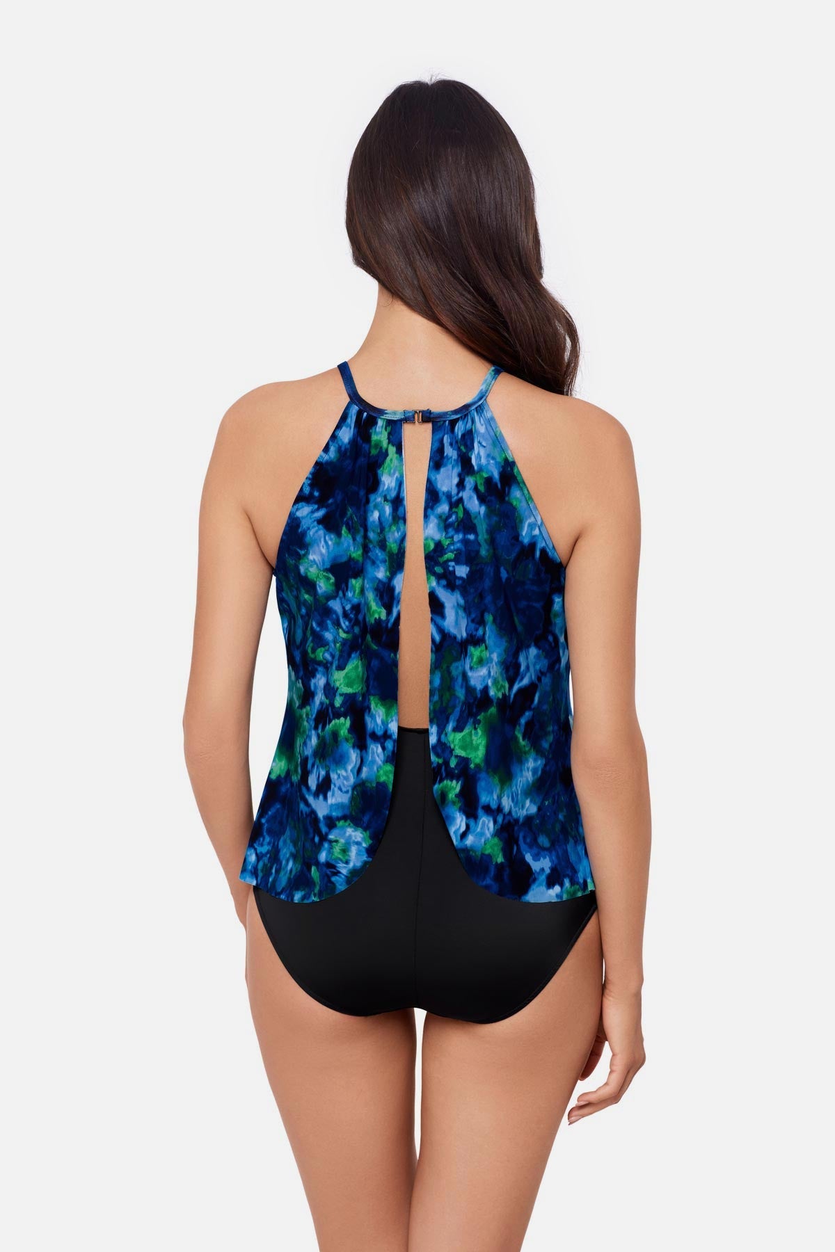 Miraclesuit Blue/Multi Magicsuit Aubrey One Piece in Mashup