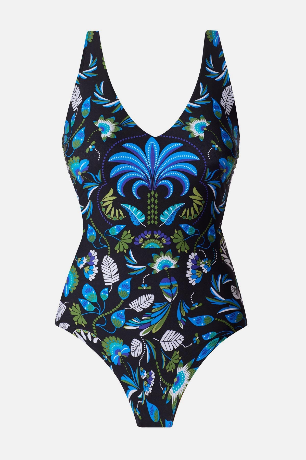 Miraclesuit Black/Multi Magicsuit Diana One Piece in Taj Mahal
