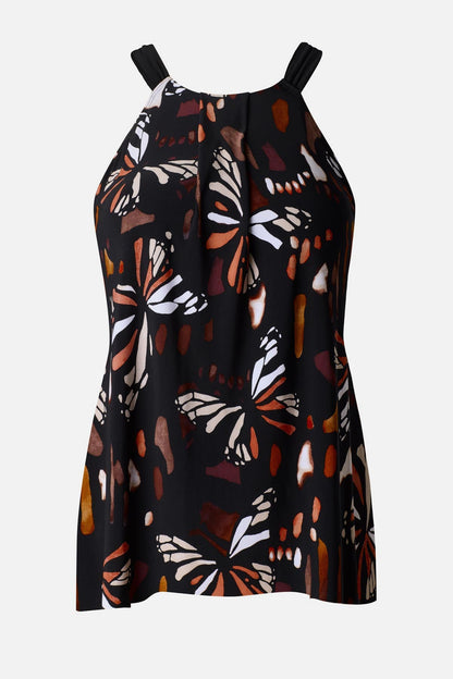 Miraclesuit Black/Multi Magicsuit Esme Tankini Top in Chrysalis