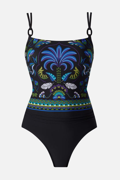 Miraclesuit Black/Multi Magicsuit Georgie One Piece in Taj Mahal