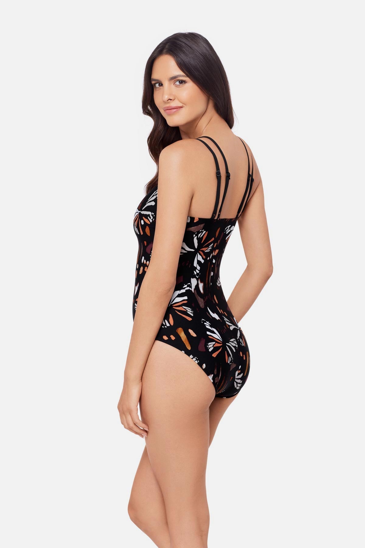 Miraclesuit Black/Multi Magicsuit Georgie One Piece in Chrysalis