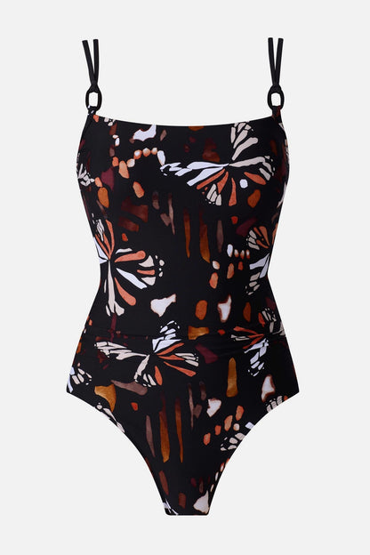 Miraclesuit Black/Multi Magicsuit Georgie One Piece in Chrysalis