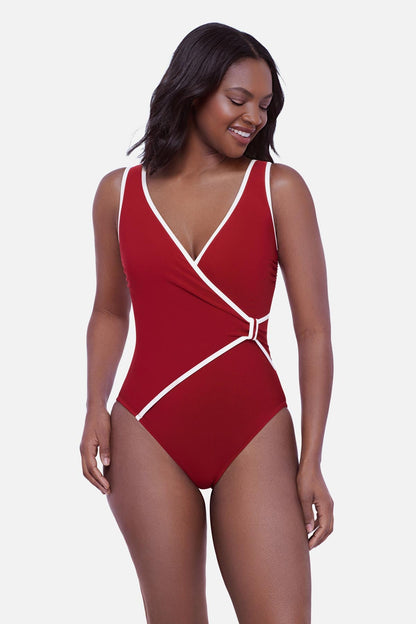 Miraclesuit Cherry Chocolate miracle by Ave One Piece in Cherry Chocolate
