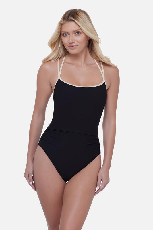 Miraclesuit Black miracle by Cam One Piece in Black