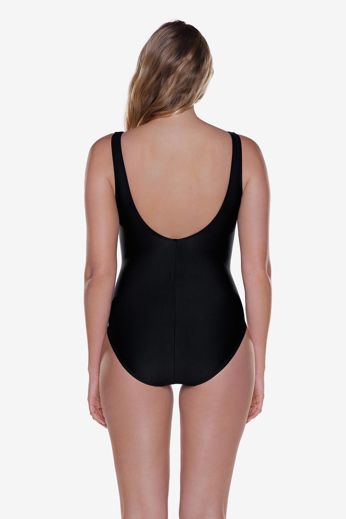 Miraclesuit Black Chi One Piece in Black