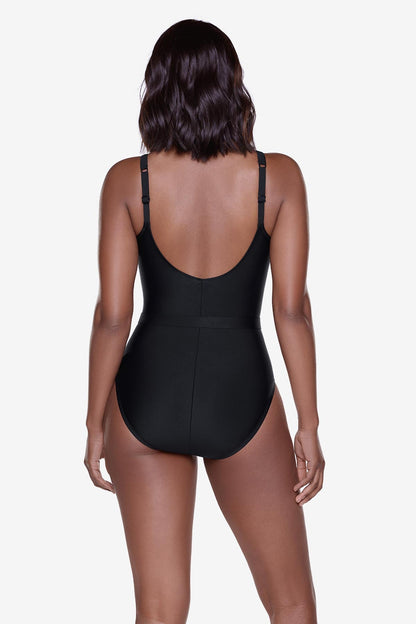 Miraclesuit Black Emi One Piece in Black