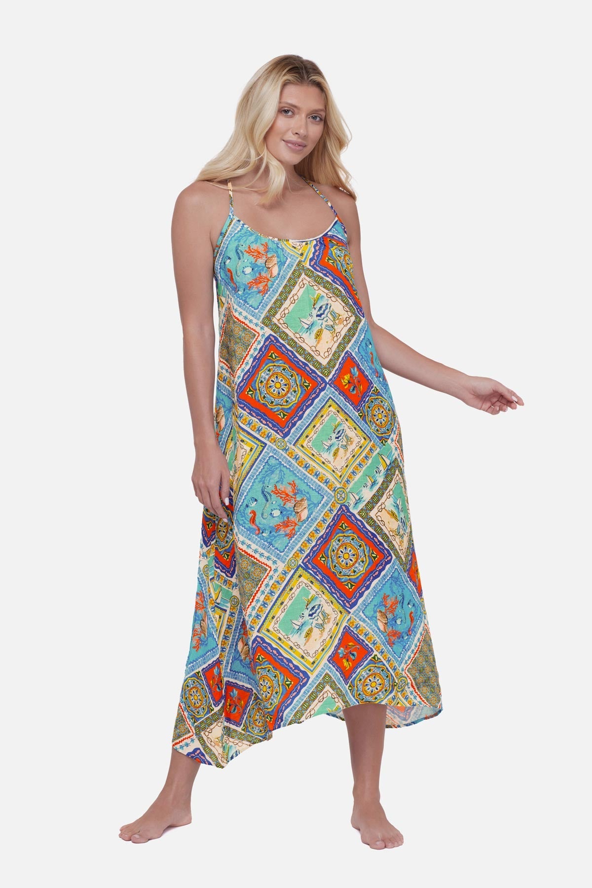 Miraclesuit Coral Casino miracle by Beach Dress in Coral Casino