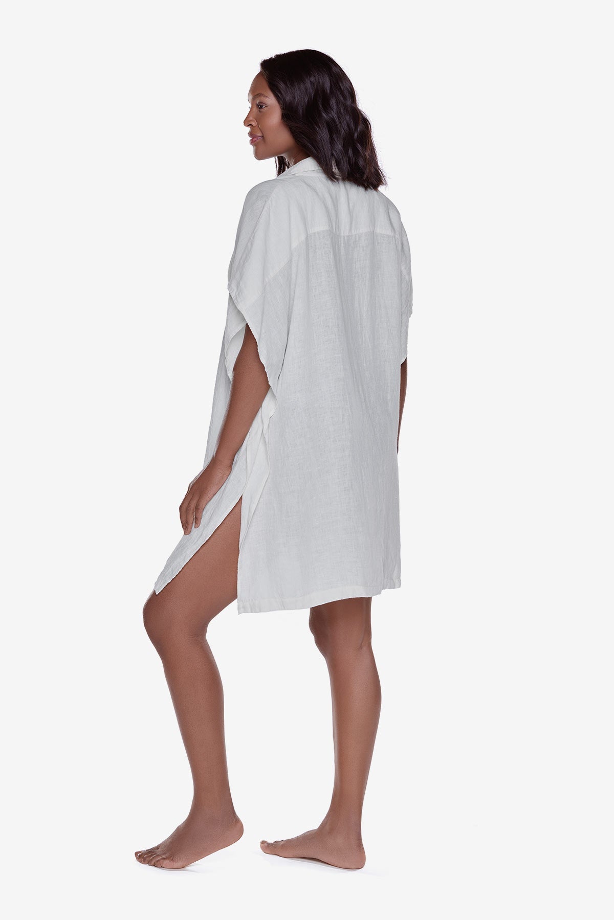 Miraclesuit Ivory Beach Shirt Cover Up in Ivory