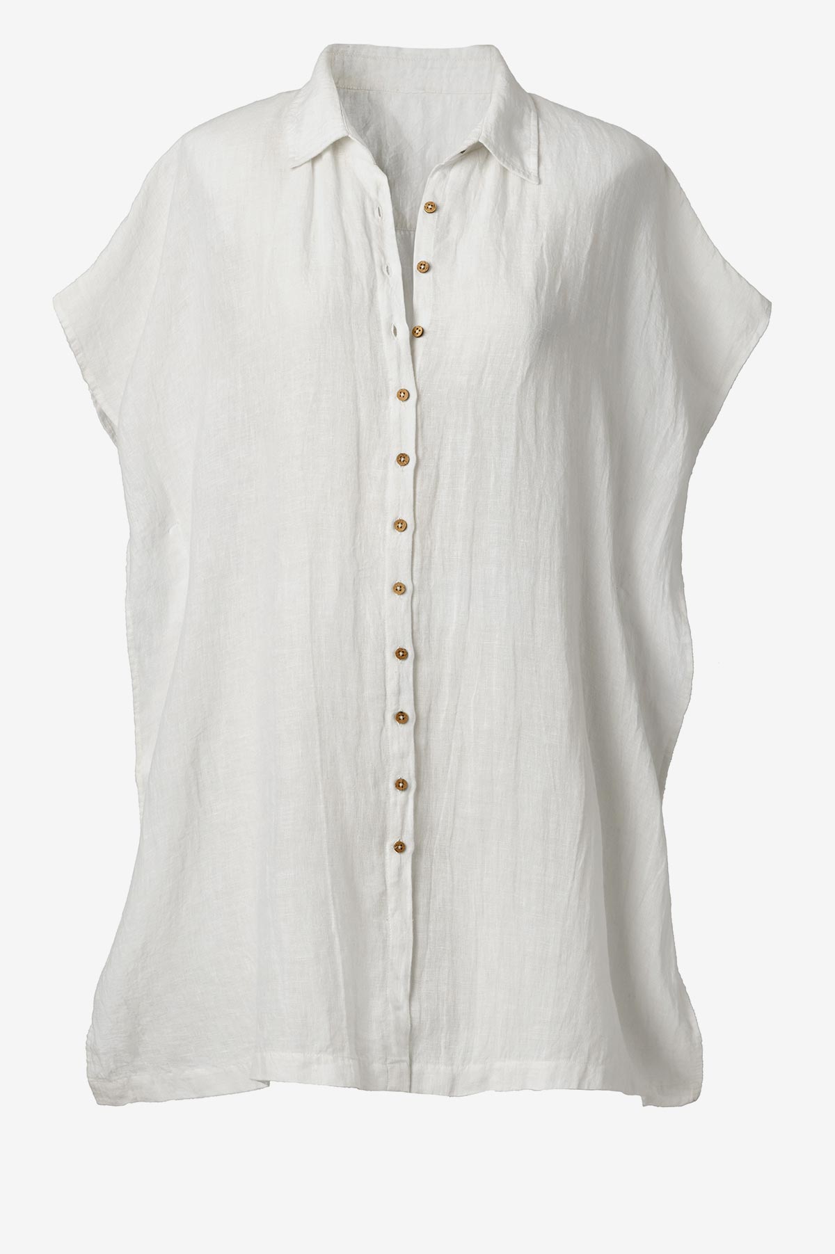 Miraclesuit Ivory Beach Shirt Cover Up in Ivory