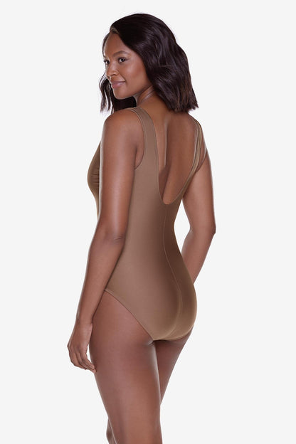 Miraclesuit Flax Zen One Piece in Flax