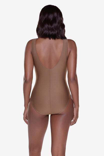 Miraclesuit Flax Zen One Piece in Flax