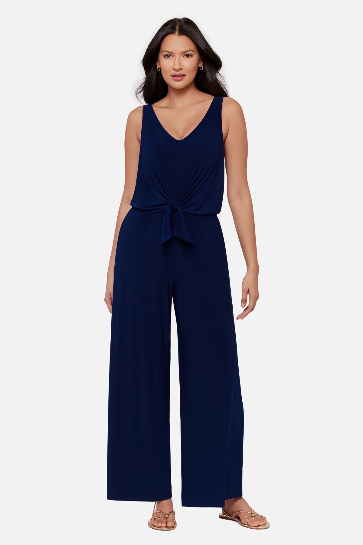 Miraclesuit Navy Body by Jesi Shaping Jumpsuit in Navy