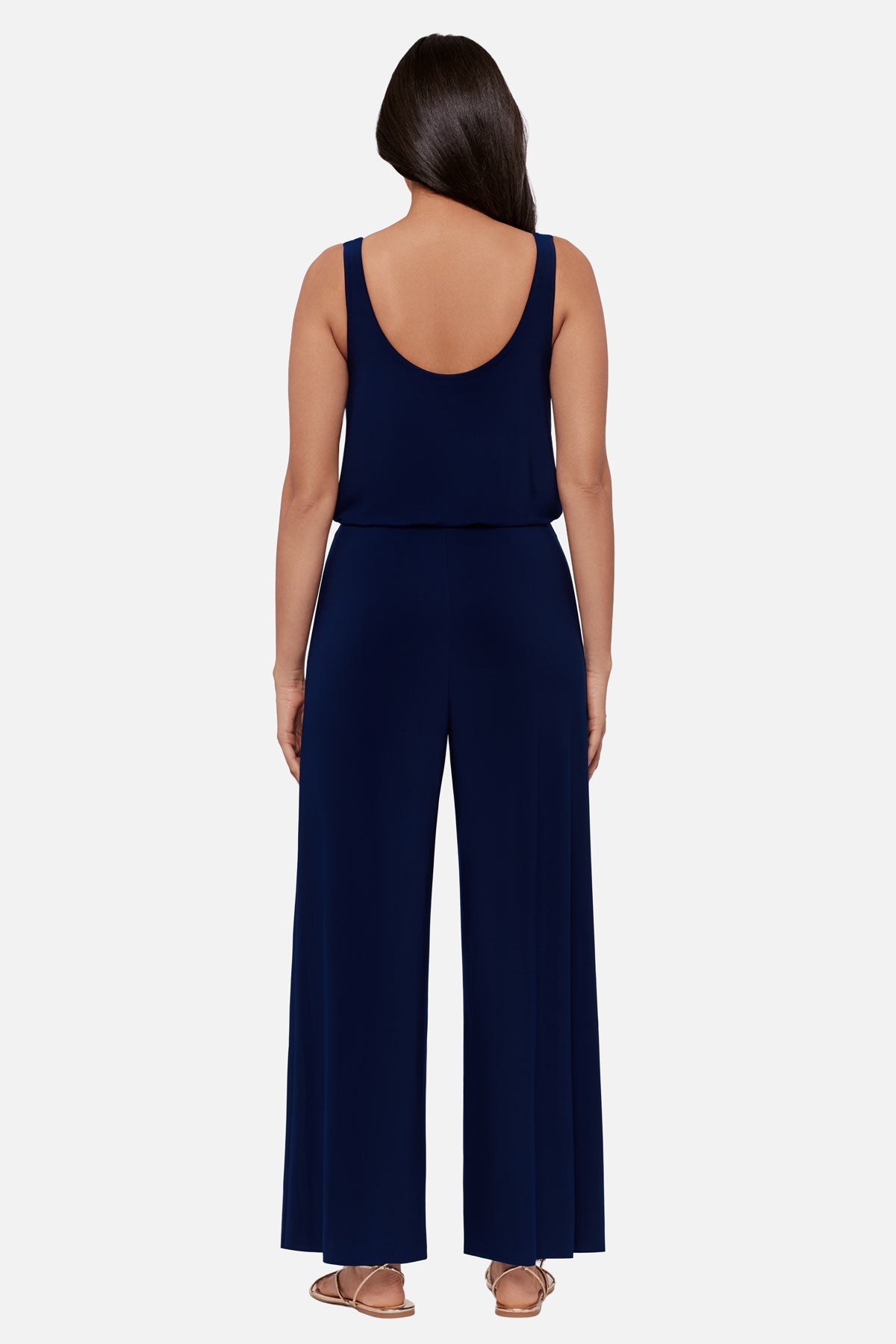Miraclesuit Navy Body by Jesi Shaping Jumpsuit in Navy