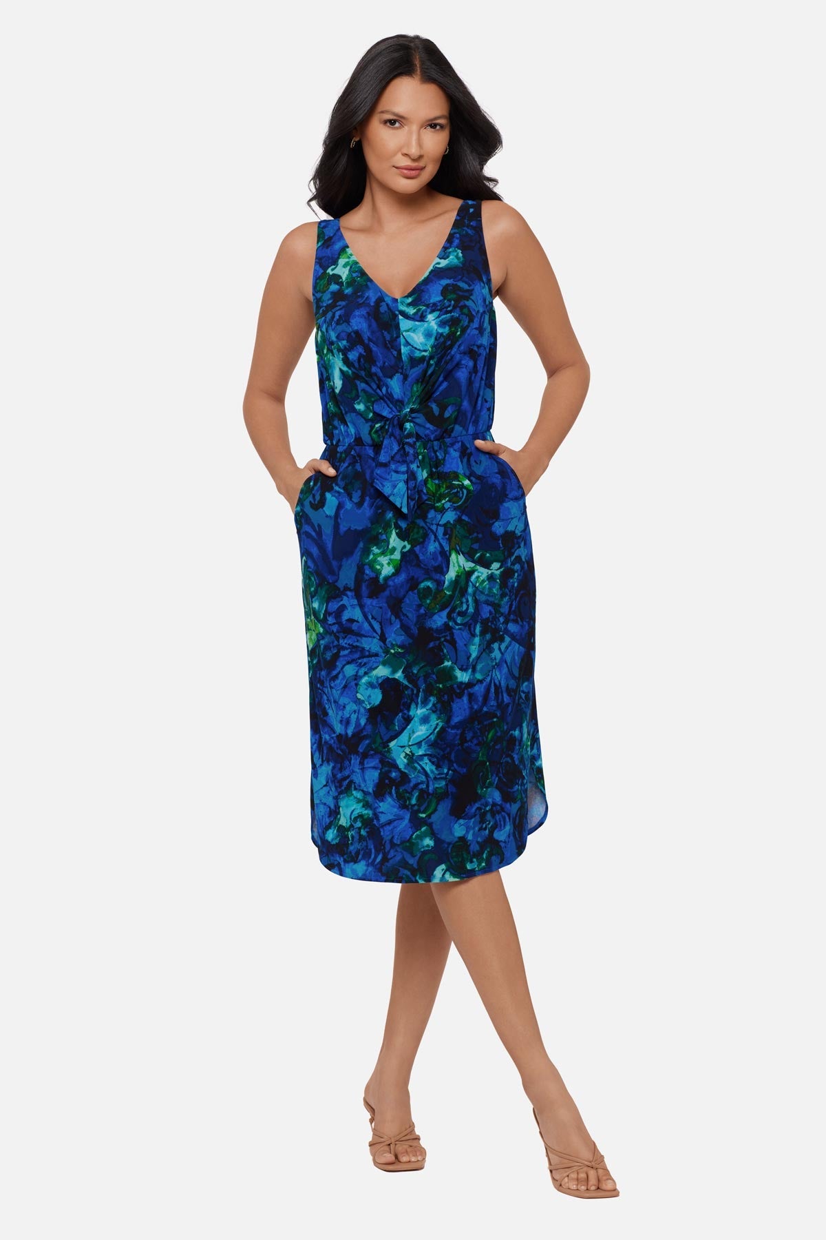 Miraclesuit Celestrial Bloom Body by Tali Shaping Dress in Celestrial Bloom