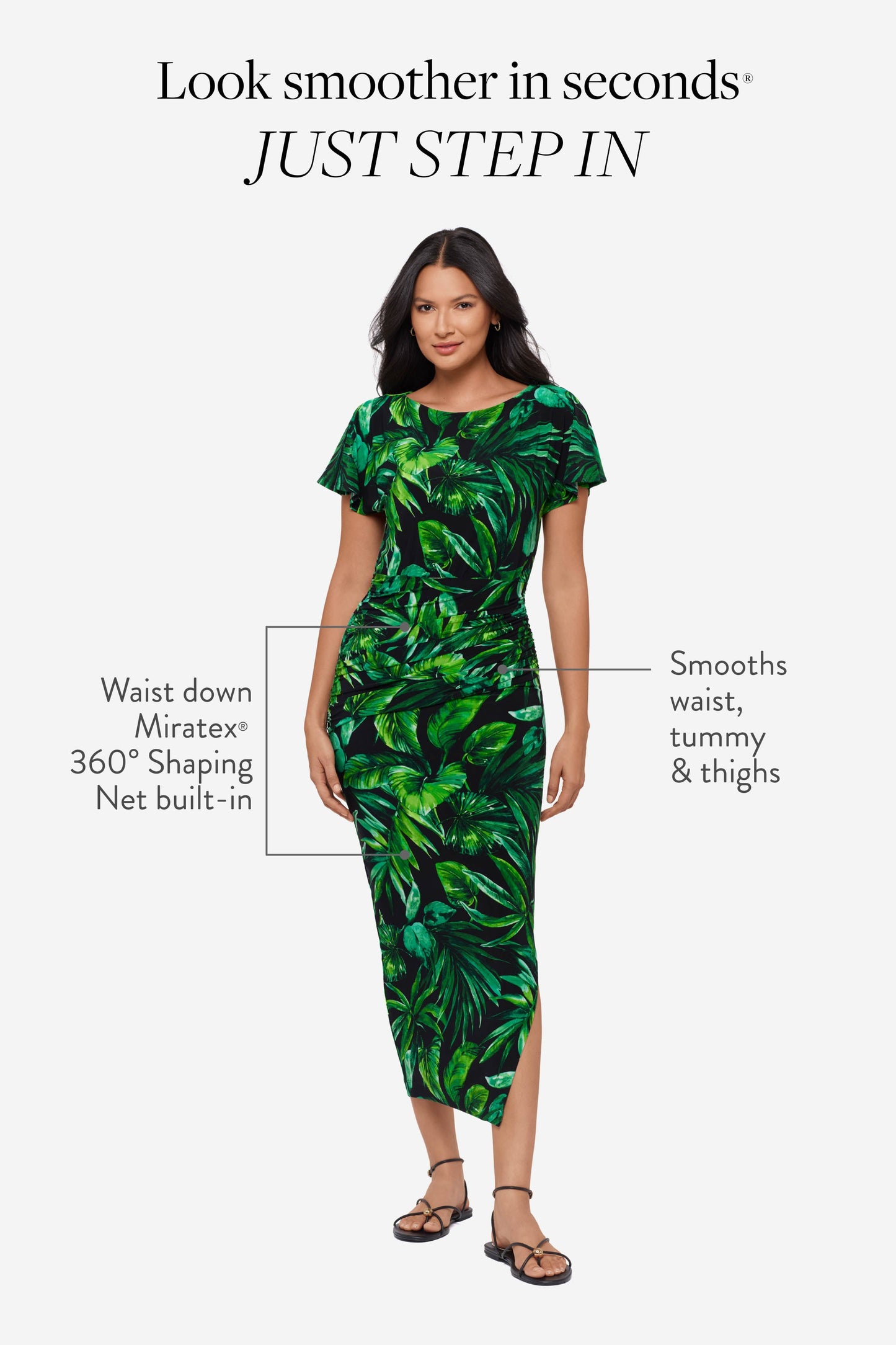 Miraclesuit Verdure Body by Kaia Shaping Dress in Verdure