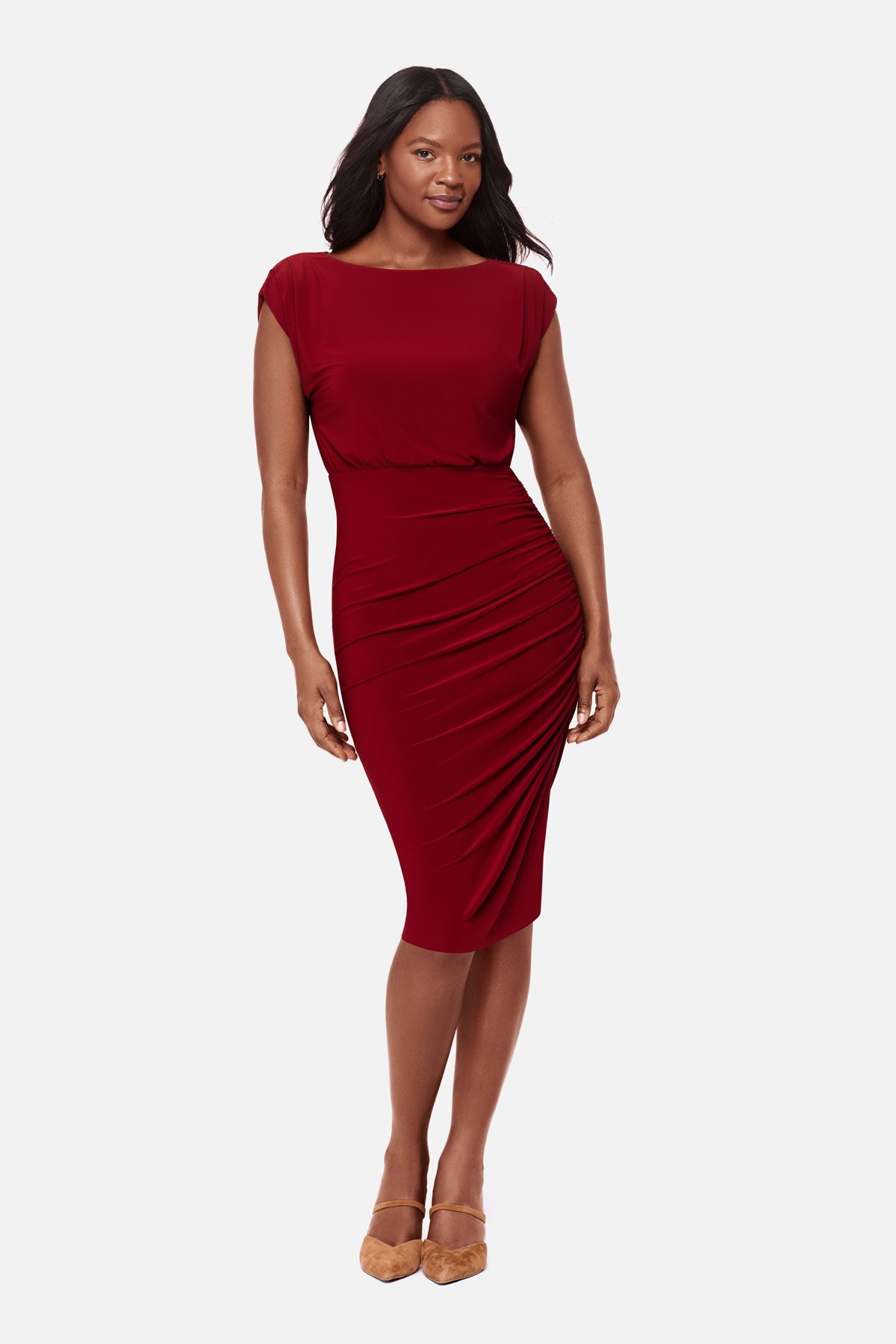 Miraclesuit Crimson Bali Shaping Dress in Crimson