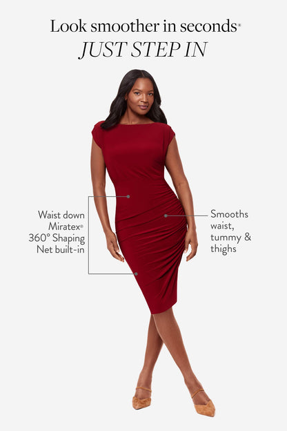 Miraclesuit Crimson Bali Shaping Dress in Crimson