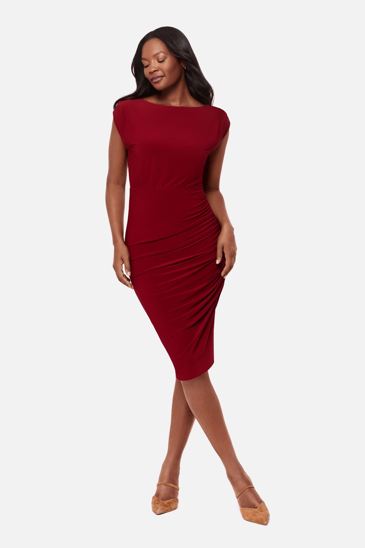 Miraclesuit Crimson Bali Shaping Dress in Crimson