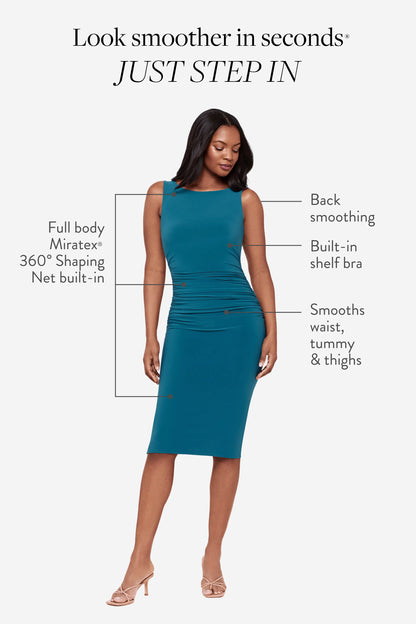 Miraclesuit Aegean Body by Regi Shaping Dress in Aegean