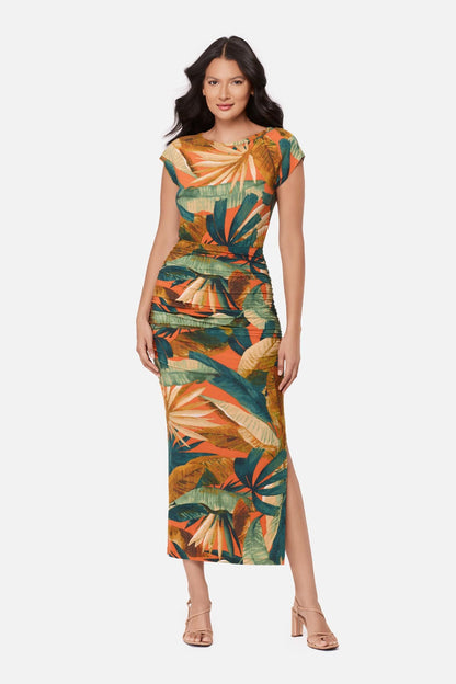 Miraclesuit Tropicale Sole Body by Cali Shaping Dress in Tropicale Sole