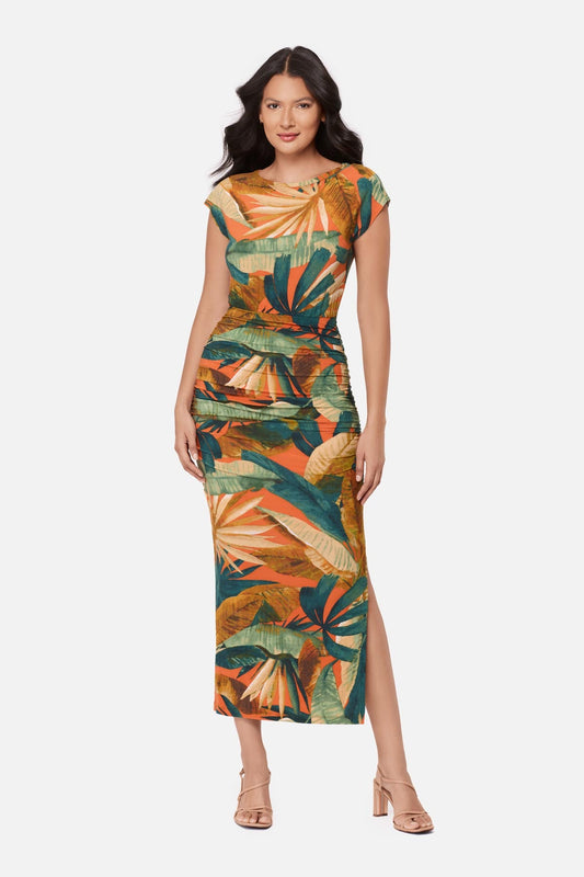 Miraclesuit Tropicale Sole Body by Cali Shaping Dress in Tropicale Sole