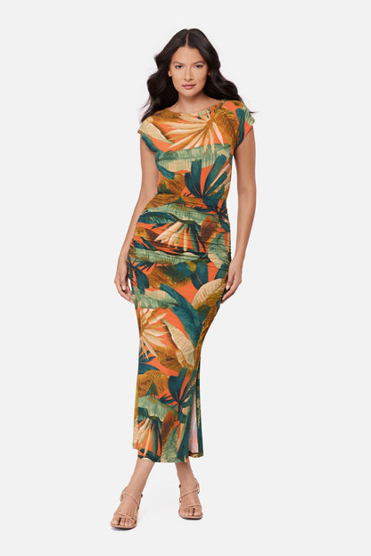 Miraclesuit Tropicale Sole Body by Cali Shaping Dress in Tropicale Sole
