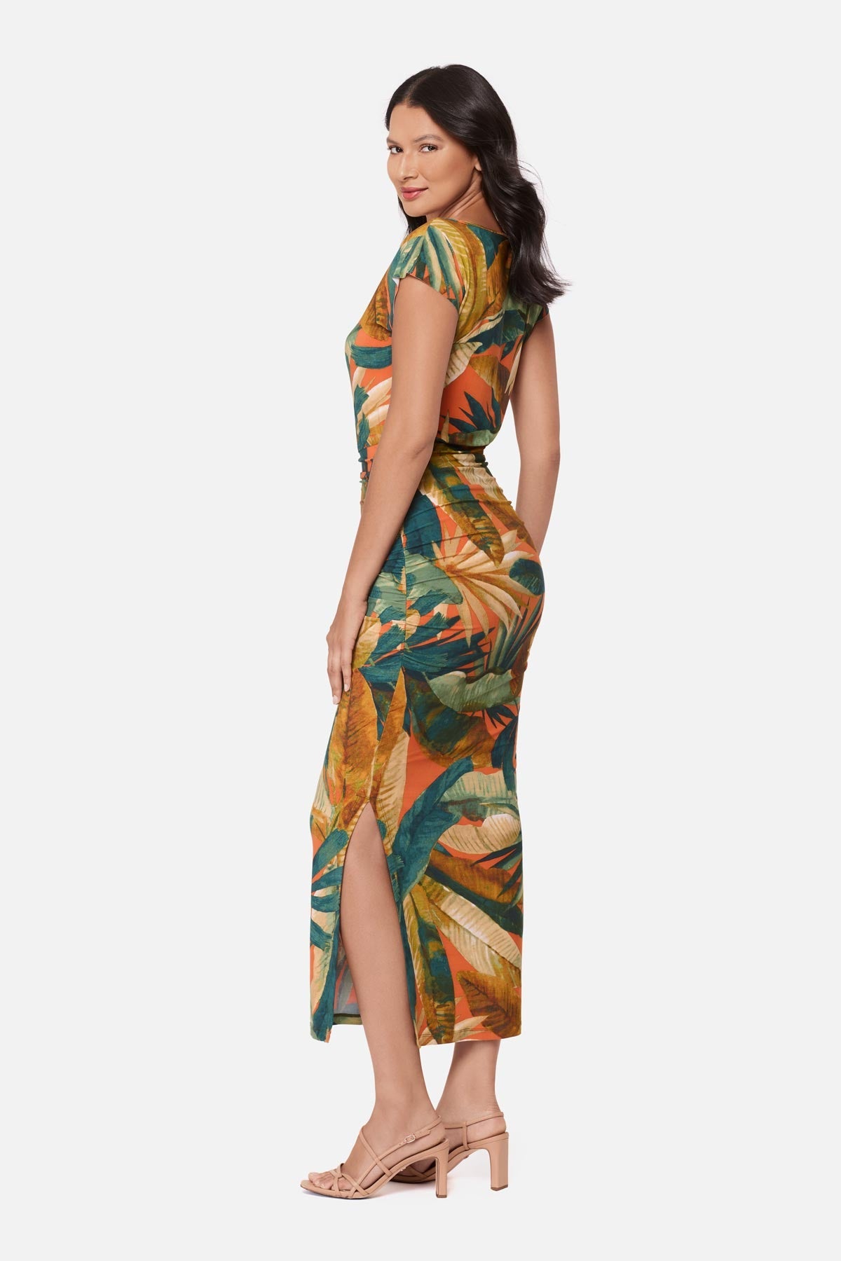 Miraclesuit Tropicale Sole Body by Cali Shaping Dress in Tropicale Sole