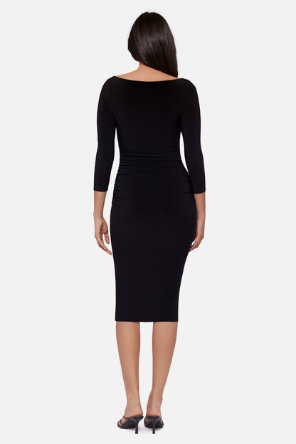 Miraclesuit Black Body by Rory Shaping Dress in Black