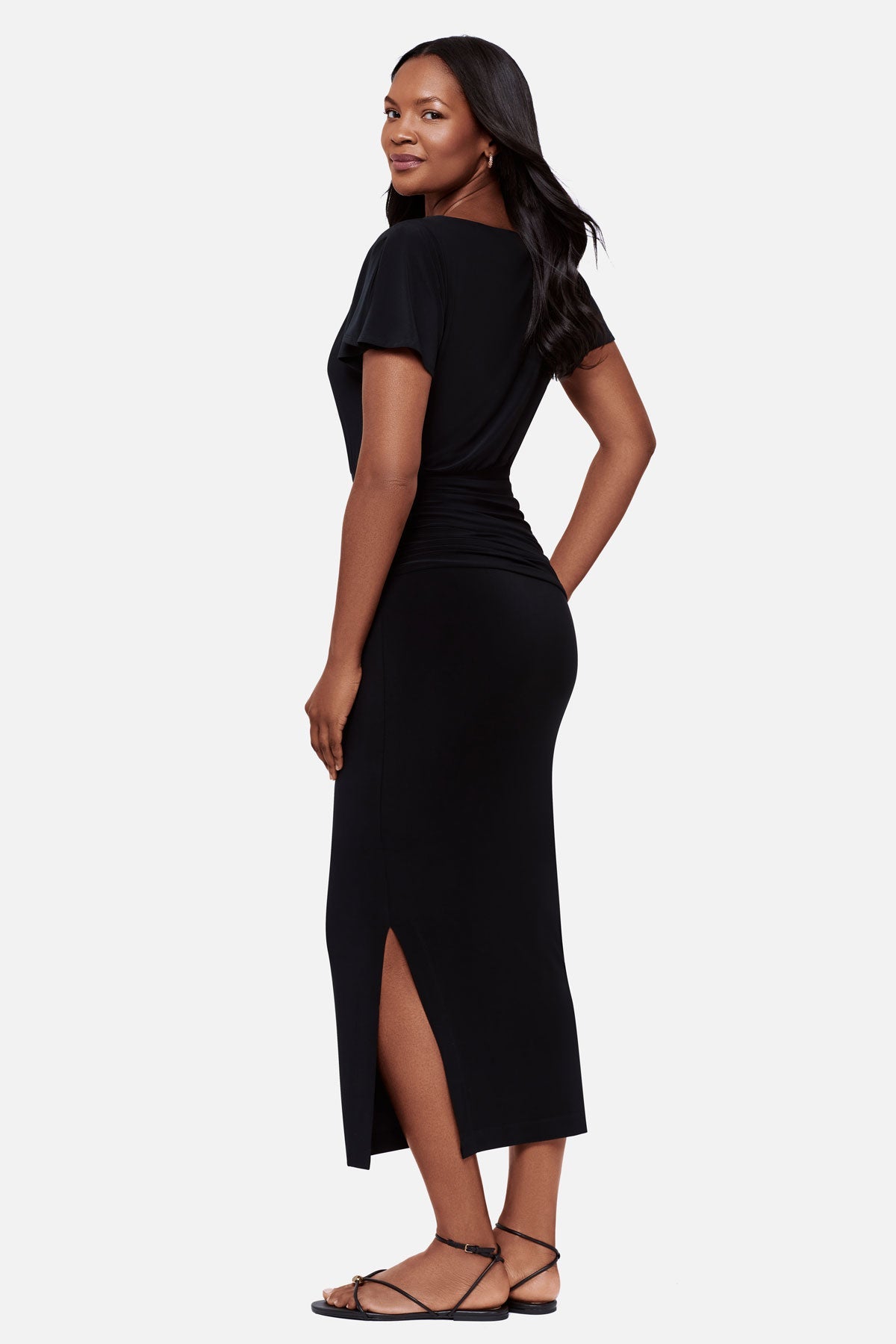 Miraclesuit Black Body by Kaia Shaping Dress in Black