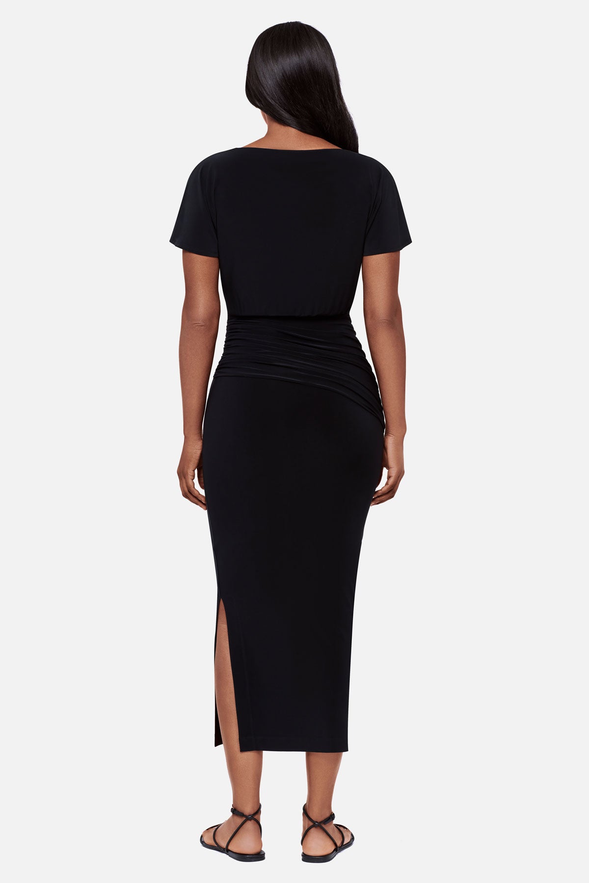 Miraclesuit Black Body by Kaia Shaping Dress in Black