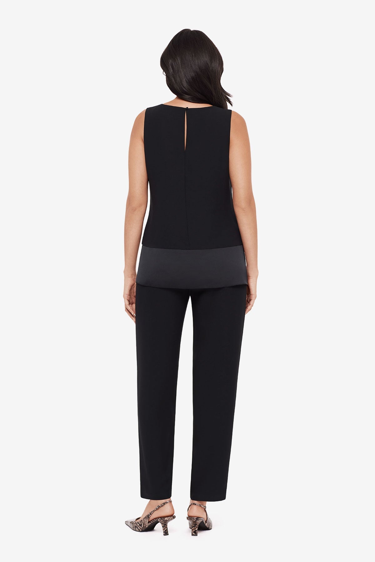Miraclesuit Black Crepe Easy Jogger in Black