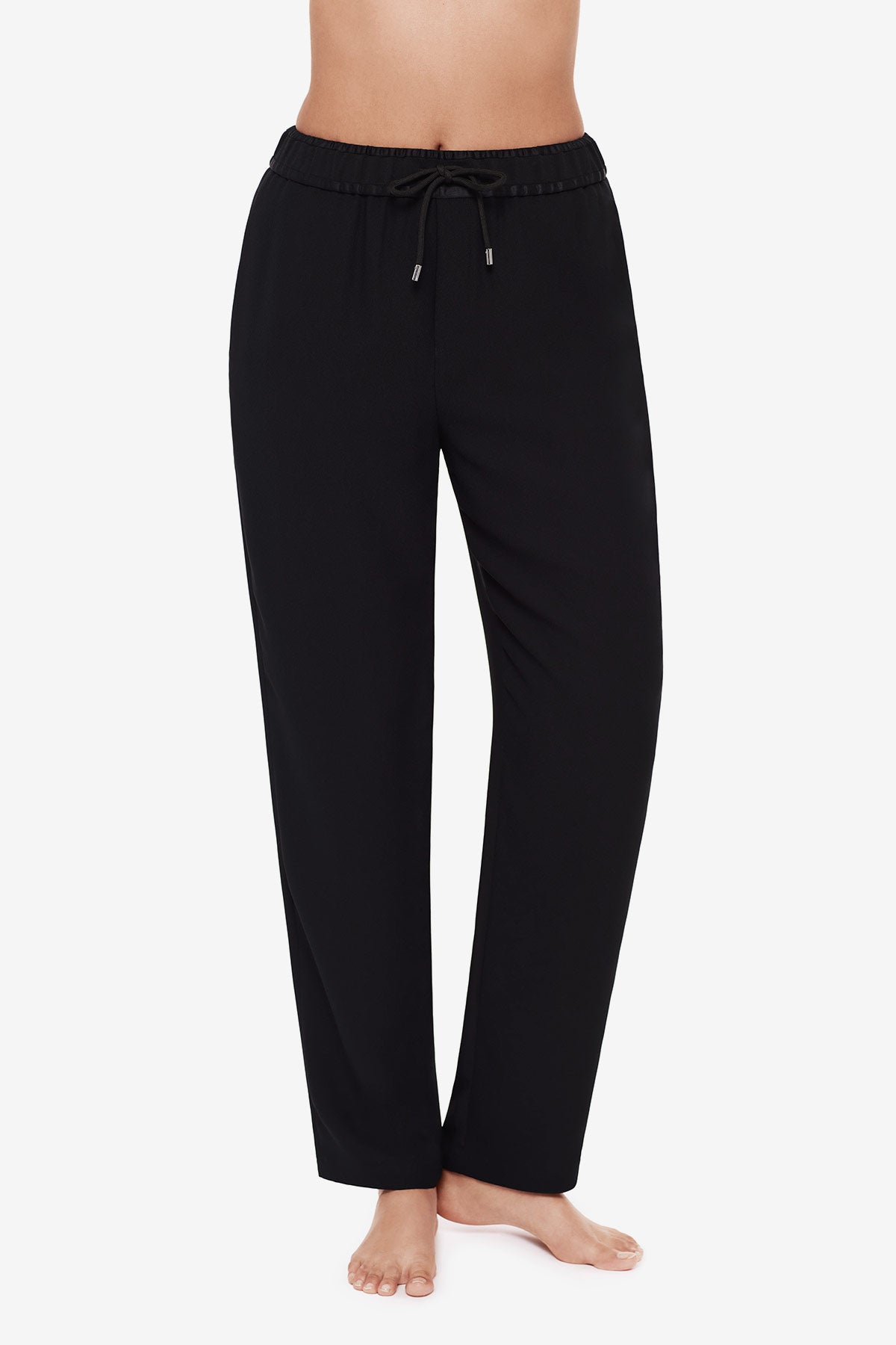 Miraclesuit Black Crepe Easy Jogger in Black