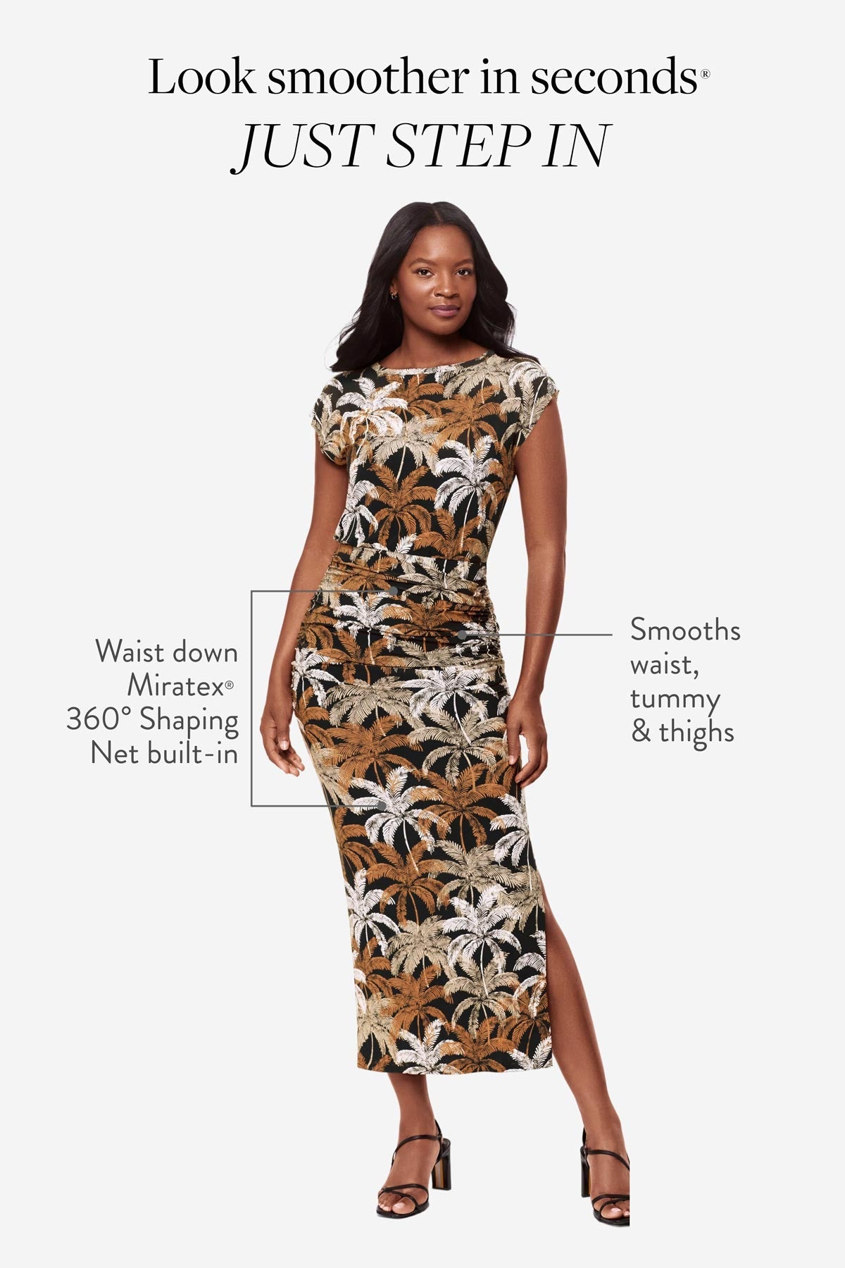 Miraclesuit Isla Palma Body by Cali Shaping Dress in Isla Palma