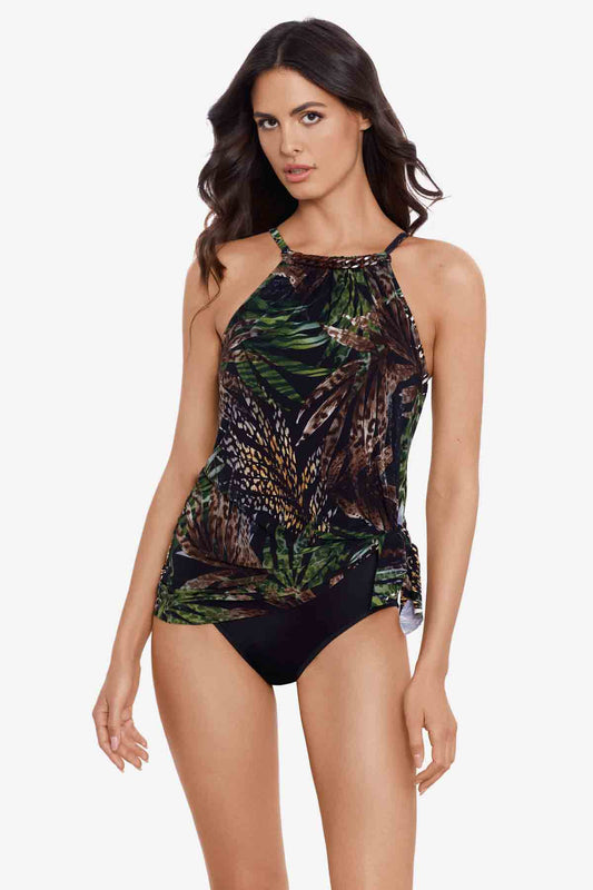Miraclesuit Black/Multi Magicsuit Nighthawk Charlie One Piece Swimsuit